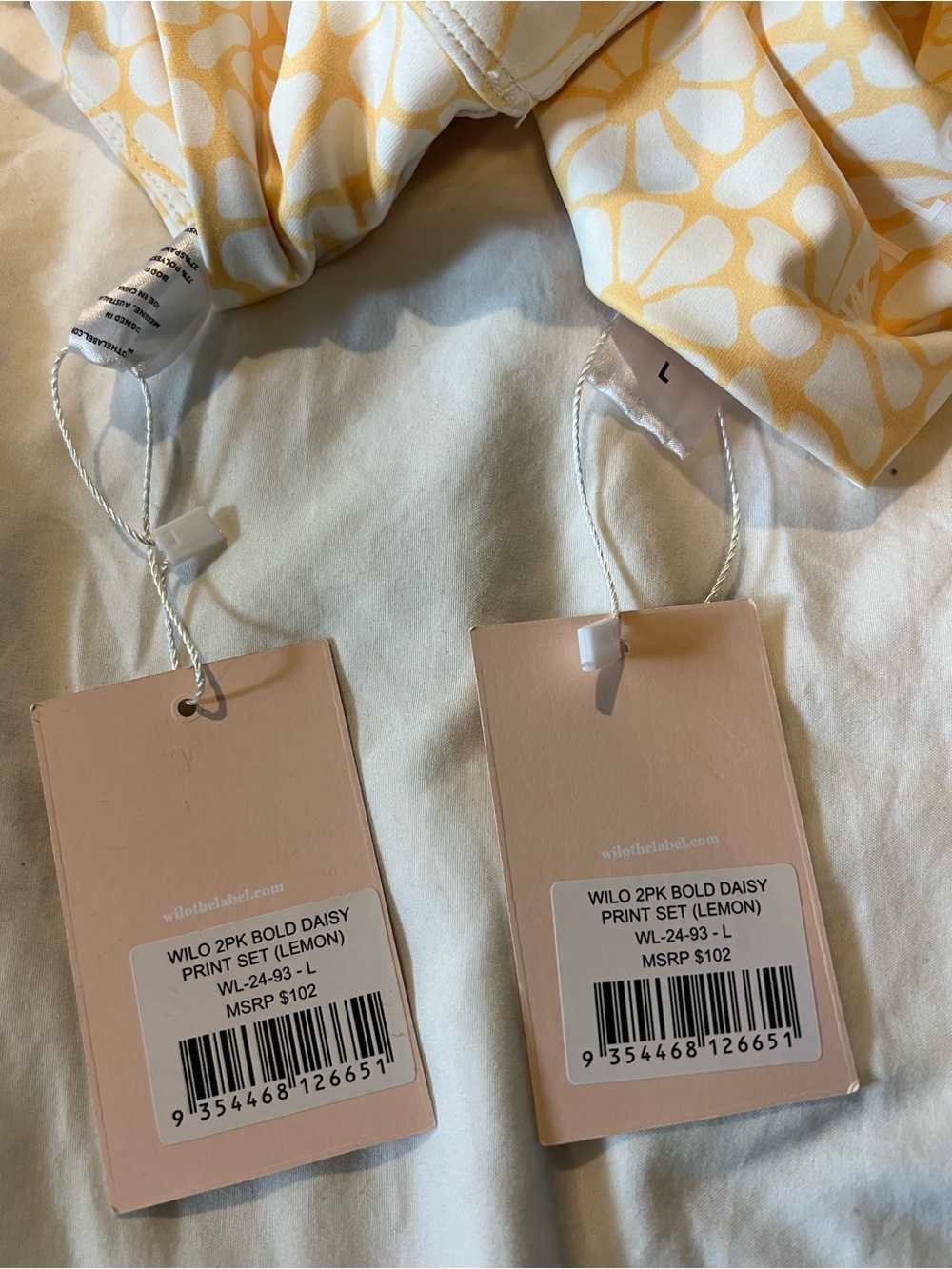 NWT Wilo The Label Workout set in Bold Daisy - Picture 3 of 4